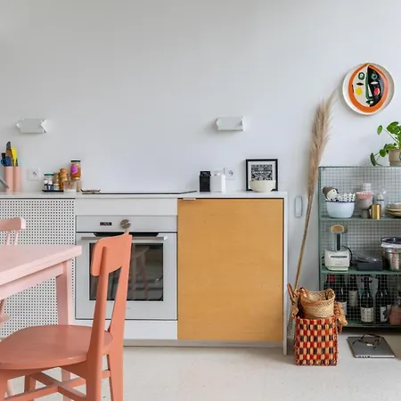 公寓 Stylish 2bd With Balcony Belleville 巴黎