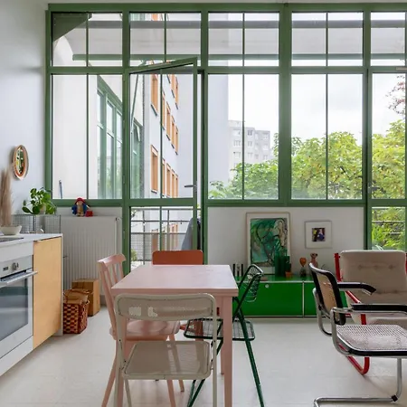 Stylish 2bd With Balcony Belleville 巴黎